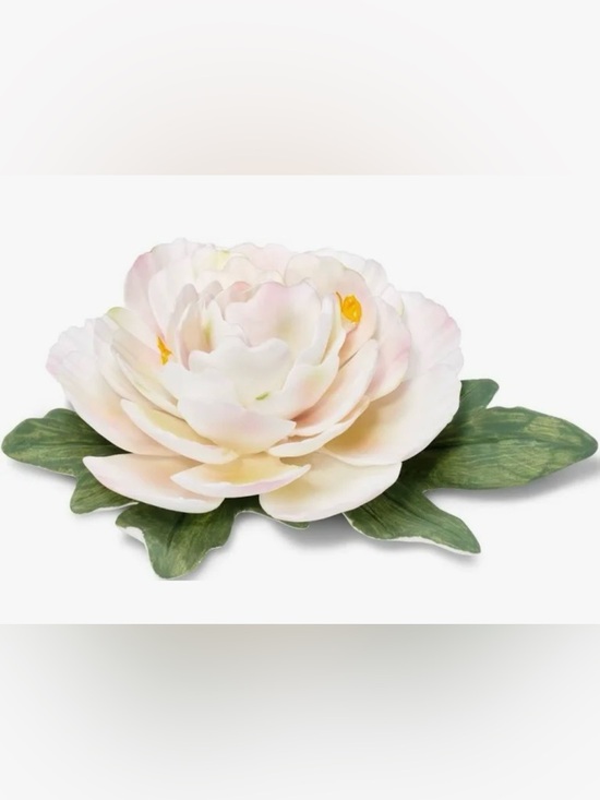 Aerin Other - Aerin Bloom Fine Porcelain Flower White and Pink, Hand- Painted